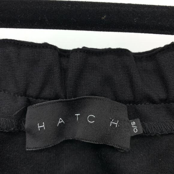 Hatch Top Women's One Size Off the Shoulder Flared Sleeve Maternity Blouse Black - Picture 5 of 6